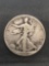 1941 United States Walking Liberty Silver Half Dollar - 90% Silver Coin from Estate
