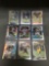 9 Card Lot of Football ROOKIE Cards - Mostly Modern Years - Prizms, Future Stars and More!