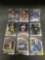 9 Card Lot of Football ROOKIE Cards - Mostly Modern Years - Prizms, Future Stars and More!
