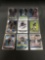 9 Card Lot of Football ROOKIE Cards - Mostly Modern Years - Prizms, Future Stars and More!