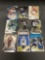 9 Card Lot of Football ROOKIE Cards - Mostly Modern Years - Prizms, Future Stars and More!