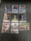 9 Card Lot of Baseball ROOKIE Cards - Mostly Modern Years - Prizms, Future Stars and More!