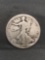 1917 United States Walking Liberty Silver Half Dollar - 90% Silver Coin from Estate