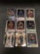 9 Card Lot of Basketball ROOKIE Cards - Mostly Modern Years - Prizms, Future Stars and More!
