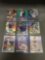 9 Card Lot of REFRACTORS and PRIZMS from Huge Collection with Stars Rookies & More