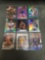 9 Card Lot of REFRACTORS and PRIZMS from Huge Collection with Stars Rookies & More