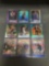 9 Card Lot of REFRACTORS and PRIZMS from Huge Collection with Stars Rookies & More