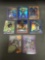 9 Card Lot of REFRACTORS and PRIZMS from Huge Collection with Stars Rookies & More