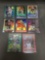 9 Card Lot of REFRACTORS and PRIZMS from Huge Collection with Stars Rookies & More