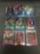 9 Card Lot of REFRACTORS and PRIZMS from Huge Collection with Stars Rookies & More
