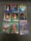 9 Card Lot of REFRACTORS and PRIZMS from Huge Collection with Stars Rookies & More