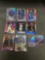 9 Card Lot of REFRACTORS and PRIZMS from Huge Collection with Stars Rookies & More