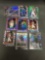 9 Card Lot of REFRACTORS and PRIZMS from Huge Collection with Stars Rookies & More
