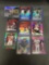 9 Card Lot of REFRACTORS and PRIZMS from Huge Collection with Stars Rookies & More