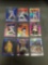 9 Card Lot of REFRACTORS and PRIZMS from Huge Collection with Stars Rookies & More