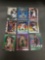 9 Card Lot of REFRACTORS and PRIZMS from Huge Collection with Stars Rookies & More