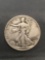 1943 United States Walking Liberty Silver Half Dollar - 90% Silver Coin from Estate