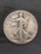 1934-D United States Walking Liberty Silver Half Dollar - 90% Silver Coin from Estate
