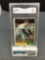 GMA Graded 1961 Topps Baseball #434 TOM BREWER Vintage Trading Card - NM 7