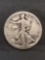 1923-S United States Walking Liberty Silver Half Dollar - 90% Silver Coin from Estate
