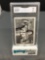 GMA Graded 1990 Score Baseball #697 BO JACKSON Trading Card - NM 7