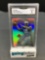 GMA Graded 1998 Edge Football #NNO PEYTON MANNING Rookie Autographed Trading Card - NM-MT 8