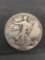 1943-D United States Walking Liberty Silver Half Dollar - 90% Silver Coin from Estate