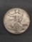 1942 United States Walking Liberty Silver Half Dollar - 90% Silver Coin from Estate