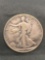 1942 United States Walking Liberty Silver Half Dollar - 90% Silver Coin from Estate