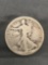 1917 United States Walking Liberty Silver Half Dollar - 90% Silver Coin from Estate