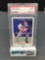 PSA Graded 1990 Leaf #220 SAMMY SOSA White Sox Cubs ROOKIE Baseball Card - MINT 9