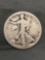 1923-S United States Walking Liberty Silver Half Dollar - 90% Silver Coin from Estate