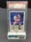 PSA Graded 1990 Leaf #220 SAMMY SOSA White Sox Cubs ROOKIE Baseball Card - NM-MT 8