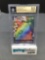 BGS Graded 2020 Pokemon Vivid Voltage #188 PIKACHU VMAX Rainbox Secret Rare Holofoil - GEM MINT 9.5