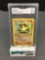 GMA Graded 1999 Pokemon Jungle 1st Edition #43 PRIMEAPE Trading Card - MINT 9