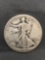 1920 United States Walking Liberty Silver Half Dollar - 90% Silver Coin from Estate