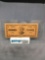 Vintage Wooden Nickel Bill - UNRESEARCHED