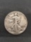 1942-D United States Walking Liberty Silver Half Dollar - 90% Silver Coin from Estate