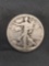 1923-S United States Walking Liberty Silver Half Dollar - 90% Silver Coin from Estate