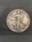 1935 United States Walking Liberty Silver Half Dollar - 90% Silver Coin from Estate
