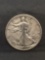 1935 United States Walking Liberty Silver Half Dollar - 90% Silver Coin from Estate