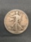 1938 United States Walking Liberty Silver Half Dollar - 90% Silver Coin from Estate