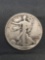 1943 United States Walking Liberty Silver Half Dollar - 90% Silver Coin from Estate