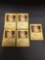 5 Card Lot of Vintage Pokemon Base Set #58 PIKACHU Trading Cards from Vintage Collection