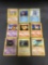 9 Card Lot of Vintage Base Set Shadowless Pokemon Cards from Huge Collector's Hoard