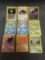 9 Card Lot of Vintage Pokemon Rare Trading Cards from Huge Collector's Hoard
