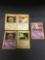 5 Card Lot of Vintage Wizard's of the Coast Promo Pokemon Card's from Huge Collection
