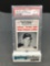 PSA Graded 1961 NU-Card Scoops Baseball #405 INDIANS' WOODIE HELD Trading Card - NM-MT 8