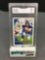 GMA Graded 2010 Topps Football #440 TIM TEBOW Rookie Trading Card - NM 7