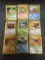 9 Card Lot of Vintage 1st Edition Pokemon Cards from Huge Collector's Hoard